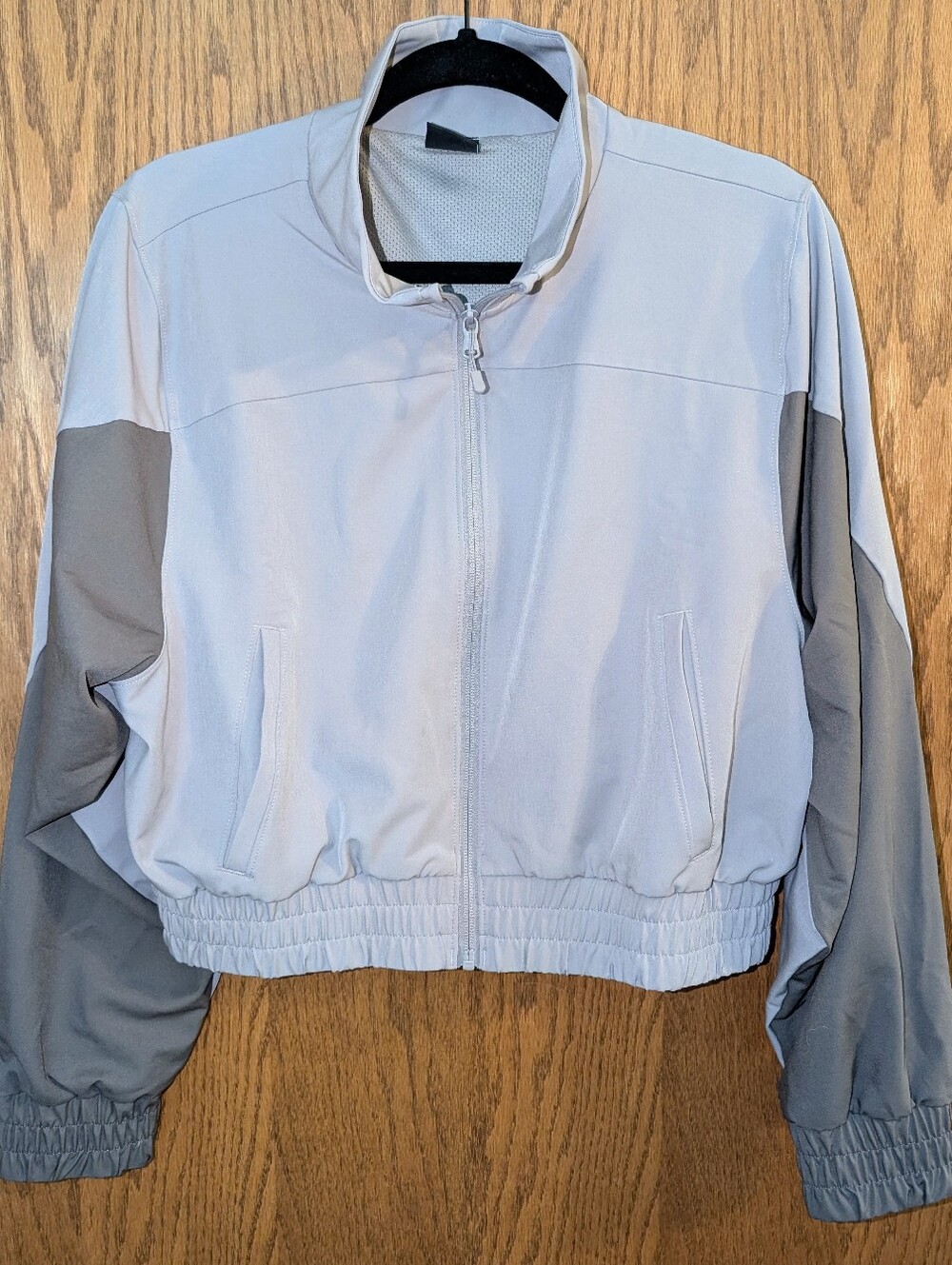 Under Armour UA Unstoppable Crop Jacket Gray Women's Medium